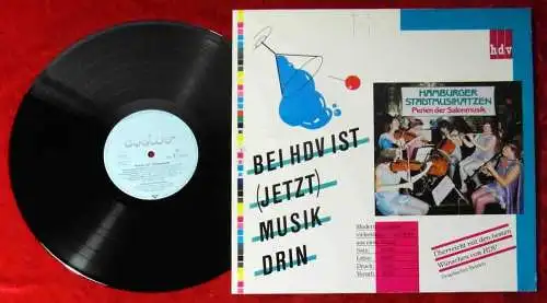 LP Hamburger Stadtmusikatzen: Bei HDV ist jetzt Musik drin (D 1985)