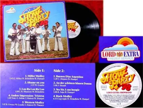 LP Lord Extra Showband Show Party 1978