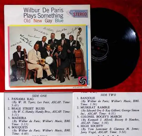 LP Wilbur de Paris Plays Something (Atlantic Stereo 1300) (Dänemark)