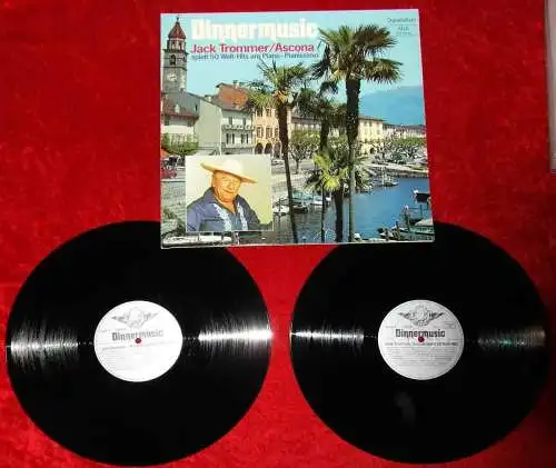 2LP Jack Trommer: Dinnermusic - 50 Welthits am Piano (RE 1001) D