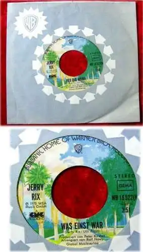 Single Jerry Rix Hey Big Mama Was Einst war 1975