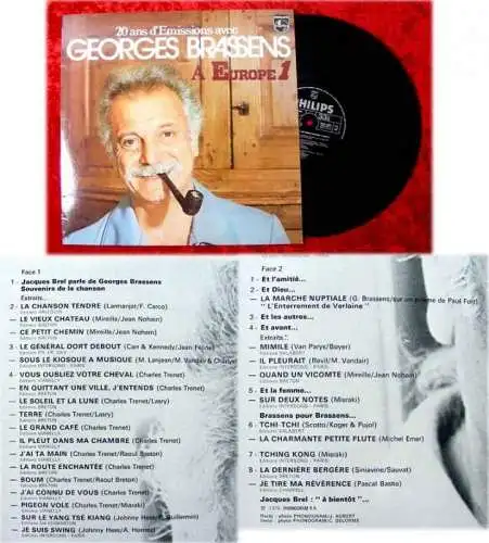 LP Georges Brassens 20 Ans d Emissions Avec .. A Europe