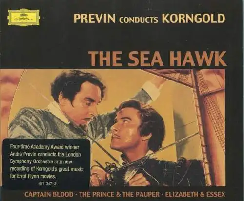 CD André Previn Conducts Korngold - The Sea Hawk (DGG) 2002