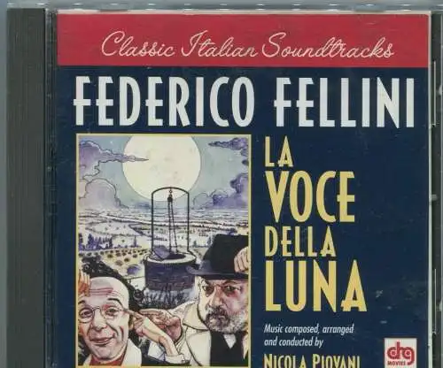 CD Frederico Fellini: La Voce Della Luna - Classic Italian Soundtracks - (DRG)