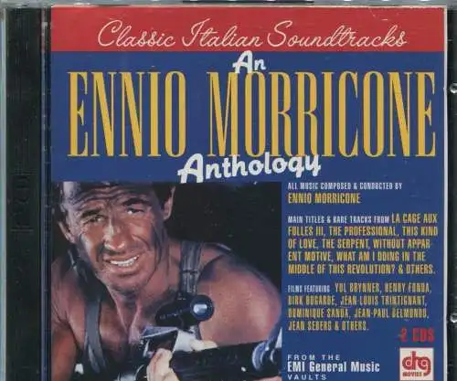 2CD Ennio Morricone: An Anthology - Classic Italian Soundtracks - (DRG) 1995