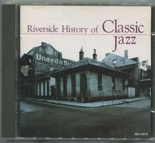 CD Riverside History Of Classic Jazz (Japan Pressung) 1986