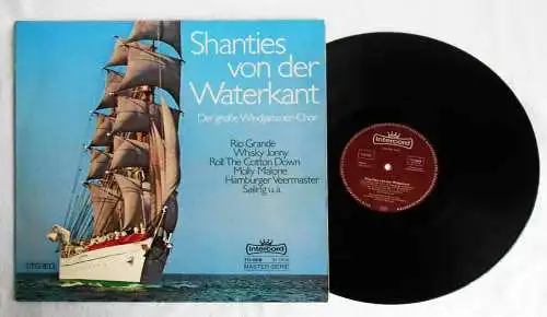 LP Windjammer Chor: Shanties von der Waterkant (Intercord 711-08B) D 