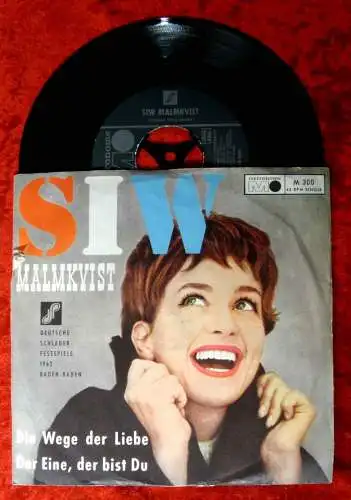 Single Siw Malmkvist: Die Wege der Liebe (Metronome M 300) D 1962