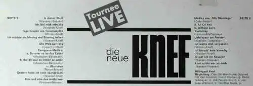 LP Hildegard Knef: Die Neue Knef (Hör Zu SHZT 537) D 