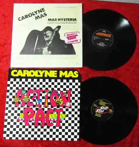 2 Langspielplatten CAROLYNE MAS