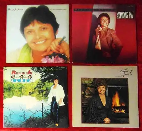 4 Langspielplatten BILLIE JO SPEARS  -Vinylsammlung -