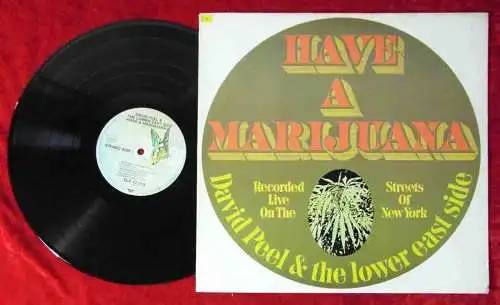 LP David Peel & Lower East Side: Have A Marihuana (Elektra 22 015) D