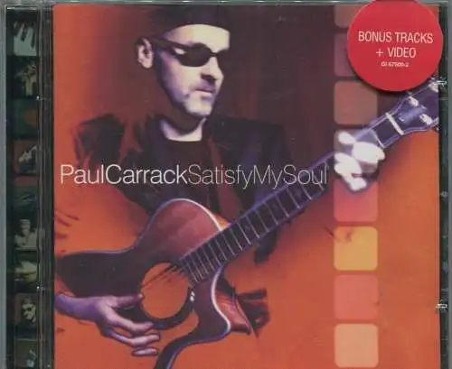 CD Paul Carrack: Satisfy My Soul (Carrack) 2001 + Bonus Tracks & Video