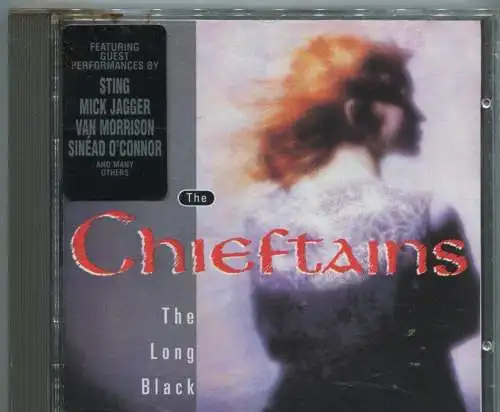 CD Chieftains: The Long Black Veil (BMG) 1995  feat Sting Mick Jagger...