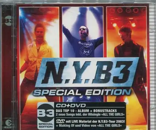 CD/DVD N.Y.B3: Special Edition + Bonus Tracks (BMG) 2003