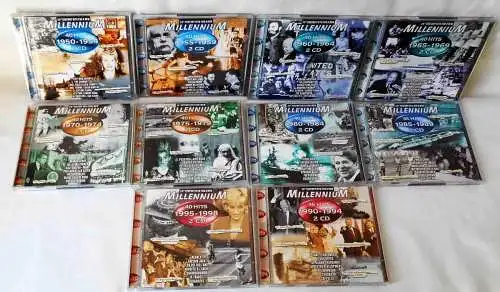 20 CD´s Millenium Hits (10 Doppel-CD´s) - Sammlung -