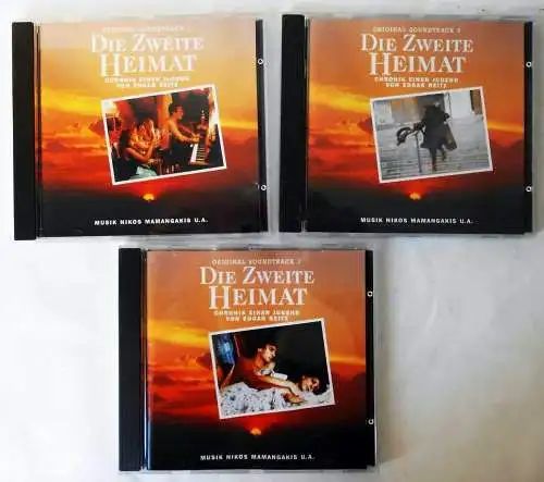 3 CD´s Die zweite Heimat  - TV Serie - Chronik einer Jugend - Edgar Reitz