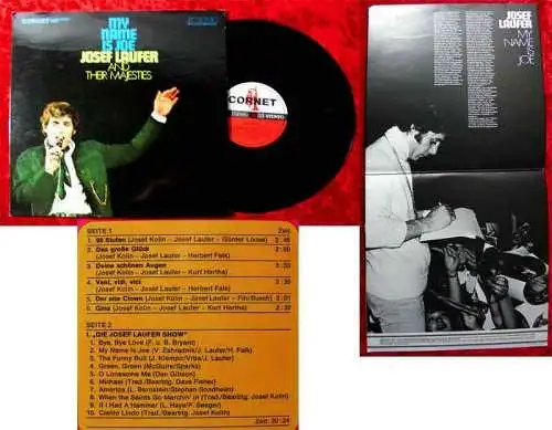 LP Josef Laufer & Their Majestics: My Name Is Joe (Cornet 15031) D