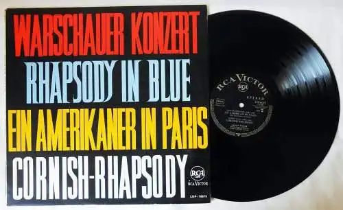 LP Arthur Fiedler & Boston Pops: Warschauer Konzert Rhapsody in Blue...(RCA)