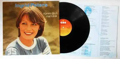 LP Ingrid Peters: Komm doch mal rüber (CBS 81 214) D 1976