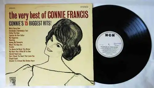 LP Connie Francis: Very Best - Connie´s 15 Biggest Hits (MGM Promo 665 205) D