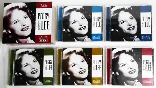 5CD Box Peggy Lee: A Nightingale Can Sing The Blues + 40 Page Booklet (2002)