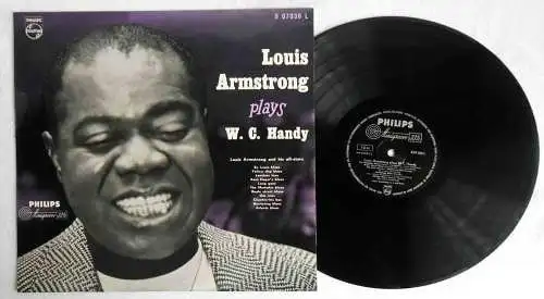 LP Louis Armstrong Plays W.C. Handy (Philips B 07038 L) NL