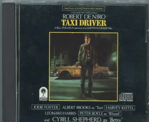 CD Taxi Driver - Soundtrack - (Arista) (Japan Pressung)