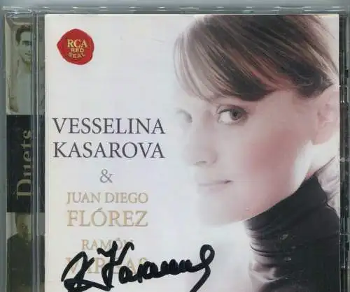 CD Vesselina Kasarova & Juan Diego Florez: Duets (Signiert von Kasarova) (RCA)