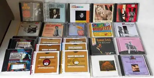 100 CD Jazz & Swing - gepflegte Sammlung - von Art Tatum bis Ramsey Lewis -