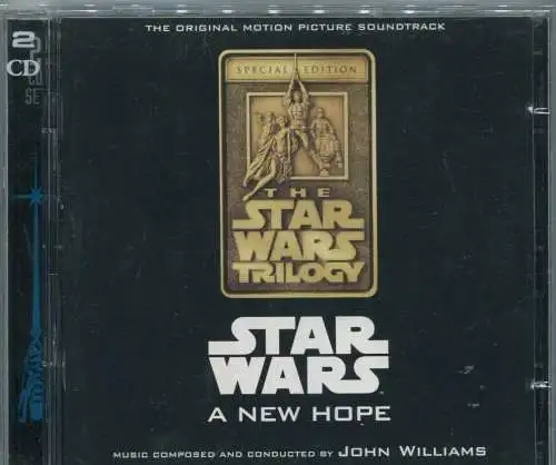 2CD Star Wars A New Hope - John Williams  - Soundtrack -  (BMG) 1997