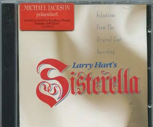 CD Larry Hart: Sisterella (MJJ) Cast Recording 1997