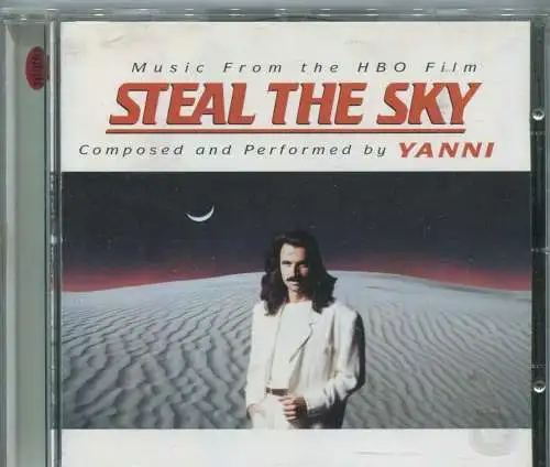 CD Yanni: Steal The Sky - Soundtrack - (Rhino) 1988