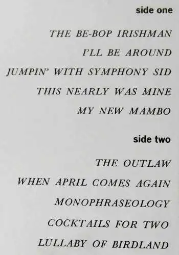 LP George Shearing Quintet: San Francisco Scene (Capitol ST 1715) US 