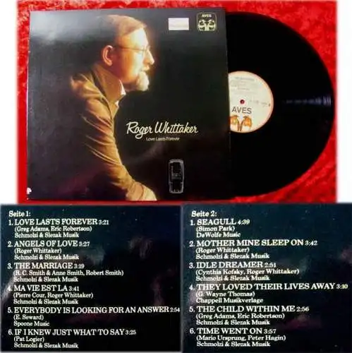 LP Roger Whittaker Love Lasts Forever