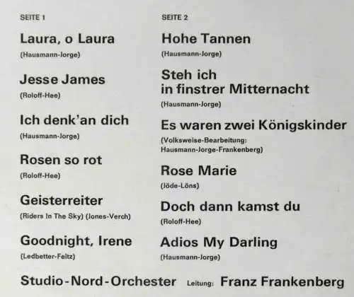 LP Ronny: Die großen Erfolge 2 (Telefunken SLE 14 528-P) D