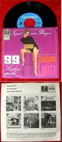 Single Ingrid van Bergen: 99 Liebesspiele (Columbia) D