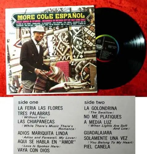 LP Nat King Cole: More Cole Espanol (Capitol K 83 243) D (Recorded in Mexico)