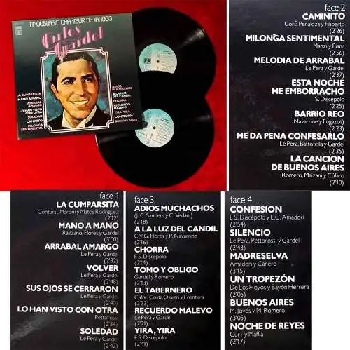 2LP Carlos Gardel: L`Inoubliable Chanteur de Tangos (EMI Pathé 2C 184-81924-5) F