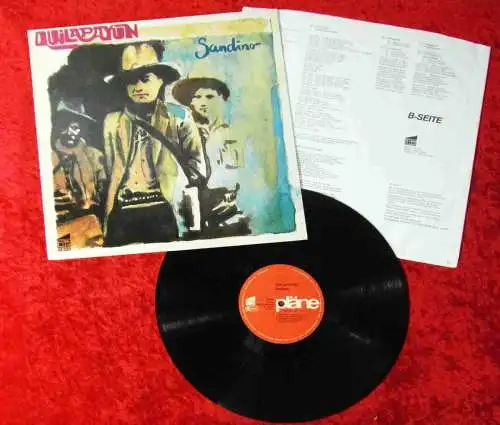 LP Quilapayun: Sandino (Pläne 88 339 G) D 1983