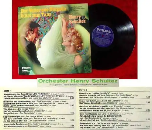 LP Henry Schultez: Der Vetter aus Dingsda bittet zum Tanz 1967