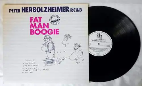 LP Peter Herbolzheimer Rhythm Combination & Brass: Fat Man Boogie (Panda) 1982