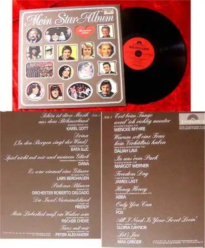 LP Mein Star Album Abba James Last Freddy Quinn