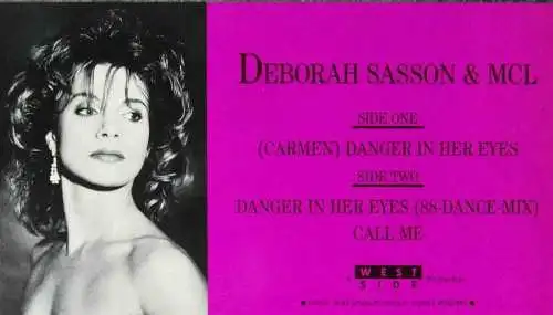 Maxi Deborah Sasson & MCL: (Carmen) Danger In Her Eyes w/ PR Facts & Foto