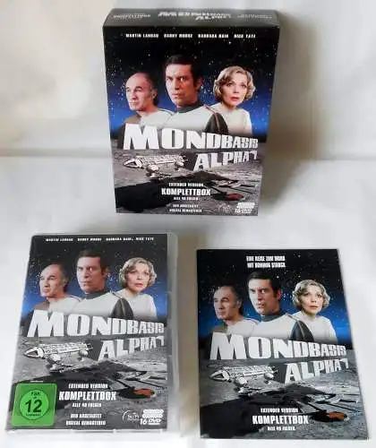 16 DVD Box Mondbasis Alpha 1 - Komplettbox - 48 Folgen - Martin Landau