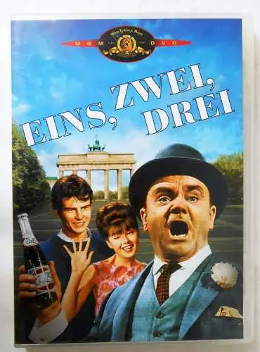 DVD Bill Wilder: Eins Zwei Drei - James Cagney Liselotte Pulver Horst Buchholz -