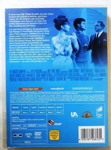 DVD Bill Wilder: Eins Zwei Drei - James Cagney Liselotte Pulver Horst Buchholz -