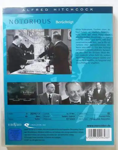 DVD Alfred Hitchcock: Berüchtigt - Cray Grant - Ingrid Bergman (Euro)