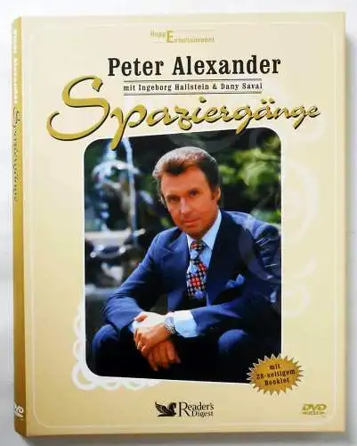 4 DVD Box Peter Alexander: Spaziergänge (Reader´s Digest)