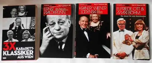 3 DVD Box 3 x Kabarett Klassiker aus Wien - Ernst Waldbrunn Elfriede Ott usw...